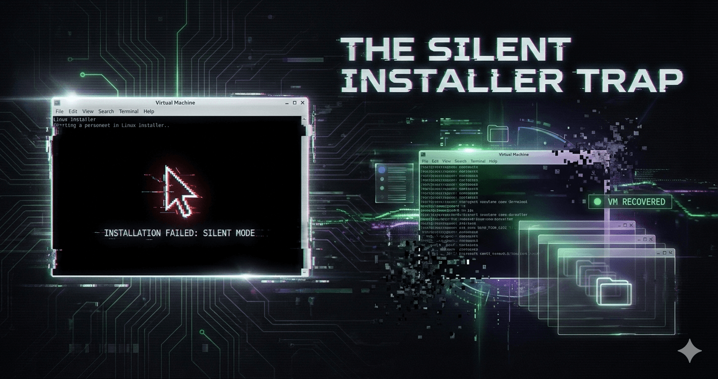 The Silent Trap - Ubuntu 24 on Fedora (virt-manager)